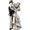 11 in. Halloween Skeleton Bride and Groom Decoration