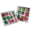 20-Piece Christmas Tree Ornament Set, Rural Homestead Collection featuring vintage-style blown glass ornaments