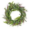 22 in. Spring Wreath with Lavender and Eucalyptus Leaves