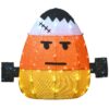 24 in. Halloween Pre-Lit Candy Corn Frankenstein Outdoor Decoration with LED Lights