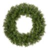 24 in. Pre-Lit Norwood Fir Wreath with Battery Operated Multicolor LED Lights