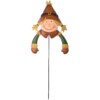 26 in. Scarecrow Girl Garden Stake Outdoor Fall Decoration