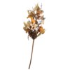 28 in. 2-Piece Fall Bouquet, Decorated with Gourds, Berry Clusters, Pine Cones, Assorted Leaves