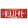 31 in. Believe Horizontal Holiday Wall Sign