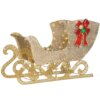 38 in. Santas Sleigh with LED Lights, Plug-In product image