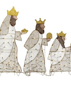 42 in. Three Wisemen with LED Lights, Plug-In