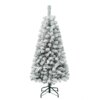 4.5 ft. Acacia Flocked Tree
