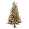4.5 ft. Pre-Lit Dunhill Fir Slim Tree with Clear Lights, Plug-In
