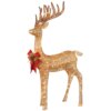 48 in. Pre-lit Standing Reindeer, Plug-In by National Tree Company