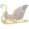 48 in. Santas Sleigh with Cool White LED Lights, Plug-In product image