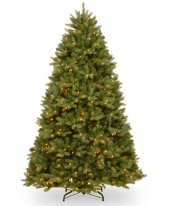 6 ft. Pre-Lit Newberry Spruce Tree with Dual Color LED Lights, Plug-In