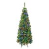 6 ft. Pre-Lit Sagamore Slim Tree with Multi LED Lights, Plug-In