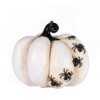 6 in. Halloween Crawling Spiders Pumpkin Tabletop Decoration