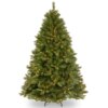 6.5 ft. Pre-Lit Winchester Pine Hinged Tree with Clear Lights, Plug-In