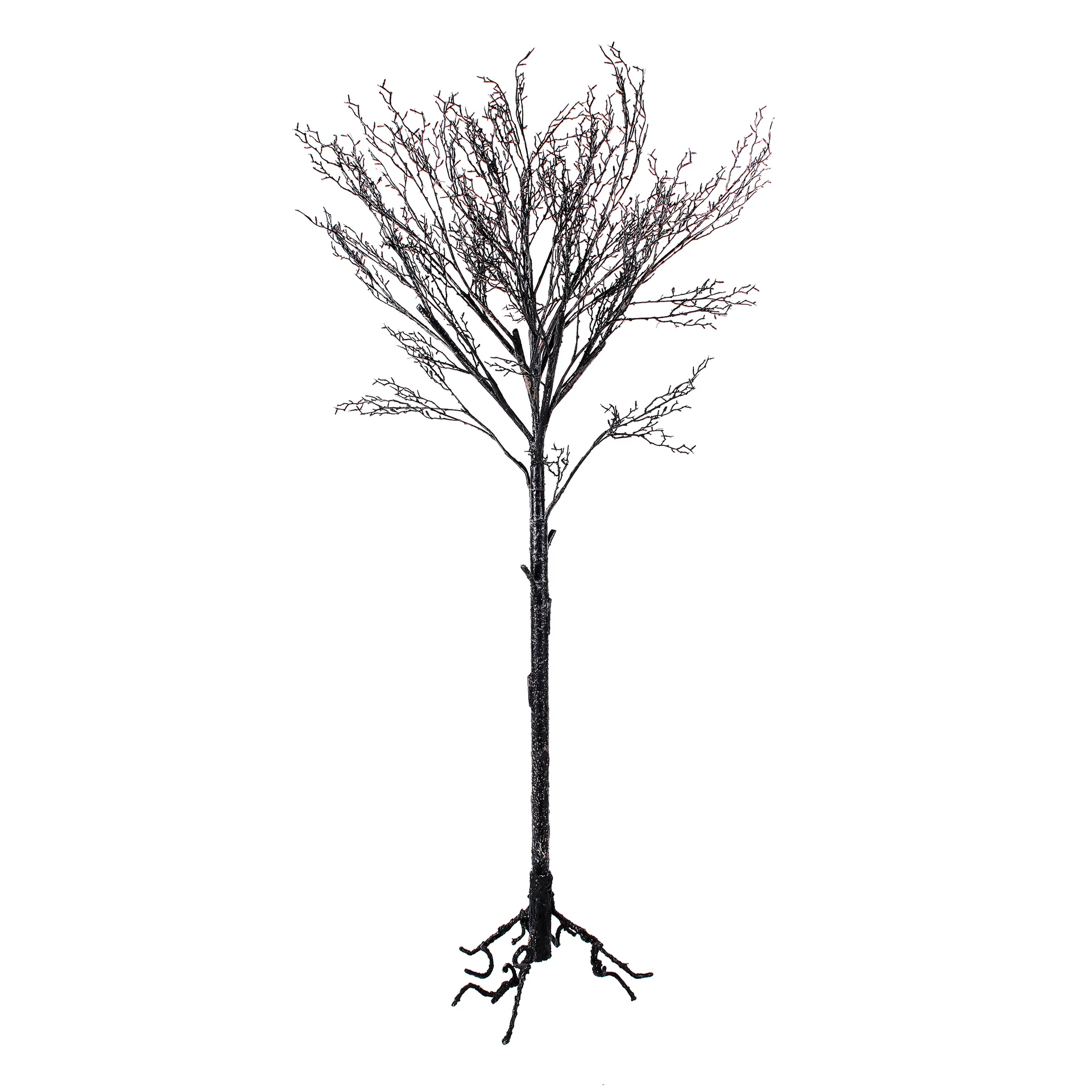 68 in. Halloween Black Leafless Tree Decoration