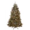 7 ft. Pre-Lit Dunhill Fir Tree with 700 Clear Lights, Plug-In