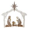 72 in. Nativity Scene with White LED Lights, Plug-In