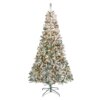 7.5 ft. Pre-Lit Acacia Hinged Tree with Clear Lights