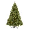 7.5 ft. Pre-Lit Downswept Douglas Fir Hinged Tree with Dual Color LED Lights