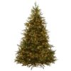 7.5 ft. Pre-Lit Fraser Grande Hinged Tree with Clear Lights, Plug-In