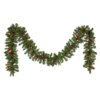 9 ft. Pre-Lit Crestwood Spruce Garland with Clear Lights, Plug-In