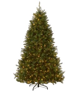 9 ft. Pre-Lit Dunhill Fir Tree with PowerConnect Dual Color LED Lights