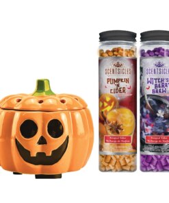 Scentiscles, Pumpkin Warmer/ Scentfetti Witch's Berry Brew & Pumpkin 'n Cider- 3 pack