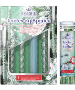 Scentsicles, 3pc Glass Icicles and Icicles on Spruce Stick Bottle Bundle