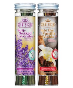 Scentsicles, 6pc Stick, 1 Sun-Soaked Lavender/1 Into the Vanilla Woods- 2 pack