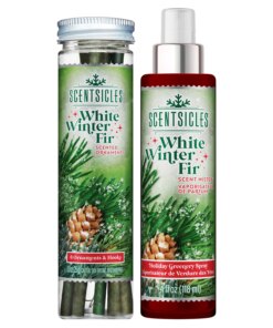 Scentsicles 6pc Stick and Spray White Winter Fir - 2 Pack